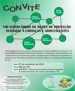 Convite VII Encontro Redes